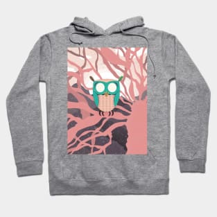 Owl without eyes Hoodie